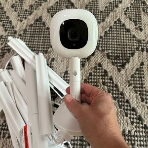White Baby Monitor Camera